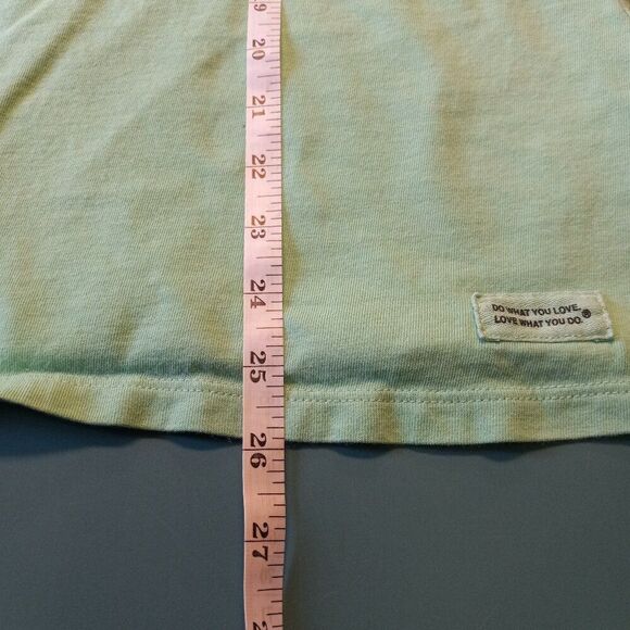 Life Is Good Women's XL Cotton Green Short Sleeve T-Shirt Comfy Cottagec… - Picture 5 of 6